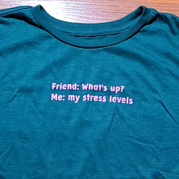 Penshoppe "Stress" Green Pumped Up Tees! - Picture 3 of 3